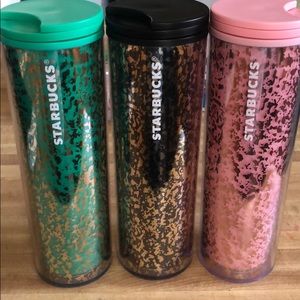 Starbucks tumblers